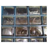 Parts organizer filled with fastner...