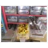 Parts organizer filled with electri...