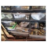 Parts organizer with fittings and f...