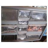 Parts organizer with fittings and f...