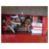 Toolbox filled with plumbing suppli...