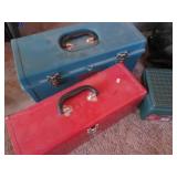 3 Empty tool boxes...