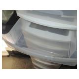 Plastic Sterilite storage drawes...