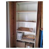 Shelf measuring 36 x 12 x 88" with ...