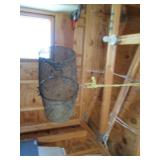 Metal mesh minnow basket...