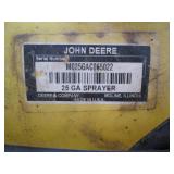 25 Gallon John Deere sprayer...