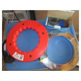 2 Wire wire fish reels and a drill ...