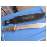 13" knives with sheath...