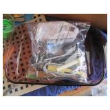 Lot of kitchen and baking supplies,...