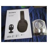 2 Pairs of wireless headphones...