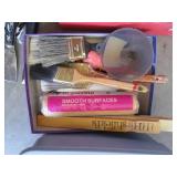 Painting Supplies brushes, shims, r...