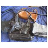 4 Leather purses...