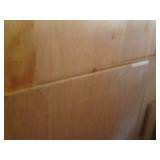 4x8 3/4" Oak Plywood and misc woode...