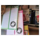 Office supply lot copy paper, Sony ...