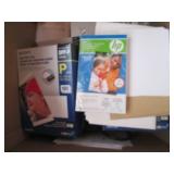 Office supply lot copy paper, Sony ...