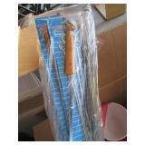 Huge box of kitchen supplies, tuppe...