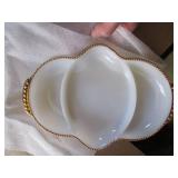 Huge box of kitchen supplies, tuppe...