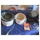 2 Small crockpots and Presto " Fry ...
