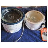 2 Small crockpots and Presto " Fry ...