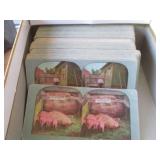 Antique Stereo Scope with Slides...