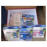 Label Maker supplies , file folders...