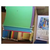 Label Maker supplies , file folders...