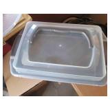 Collection of stainless steel pots ...