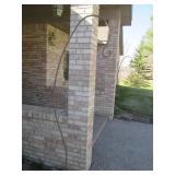 2-6ft tall plant hooks and solar li...
