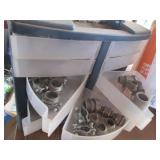 Rubbermaid Organizer full of electr...