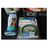 Pet care lot flea and tick spray, s...
