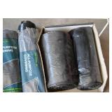 2 Jumbo rolls or heavy duty garbage...