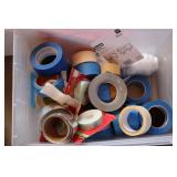Variety of tape...