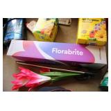 Huge outdoor lot solar flower light...