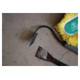 Shovel, mop, duster, scraper, and g...