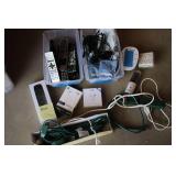 Mixed electrical cords, remotes, ea...