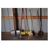 Garden tools and shovels...