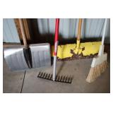 Garden tools and shovels...