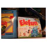 Box of assorted toys see photos...