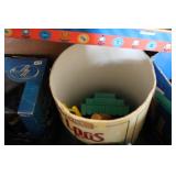 Box of assorted toys see photos...