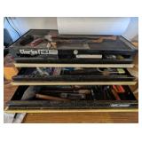 HD Plus Tool Chest - Black Steel 5-Drawer Cabinet with Tools