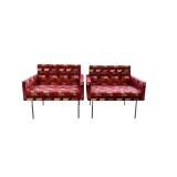 Herman Miller Geiger Tuxedo Chairs that retail new for $4600 each