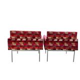 Herman Miller Geiger Tuxedo Chairs that retail new for $4600 each