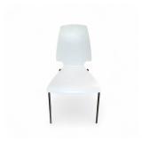 White Stacking Chairs