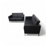 Two Florence Knoll Two-Seater Sofa Retail $13,424 Each