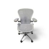 Rare Herman Miller Aeron Aluminum Base ReMaster Size B  Retail $1731