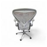 Rare Herman Miller Aeron Aluminum Base ReMaster Size B  Retail $1731