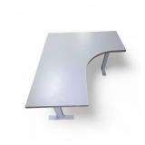 Knoll L Shaped Power Sit Stand Adjustable Height Desk Right Hand Return Retails for $2999