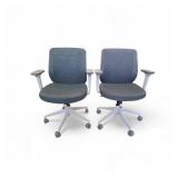 2 Poppin Maxwell Task Chairs