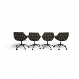 Four Nios Guest Swivel chair by Arcadia Retail $1,950 to $2,538 each