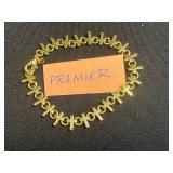 Premier Cross Bracelet & Gold-Tone Rosary Necklace with Cross Pendant & Medallions - Bead Chain